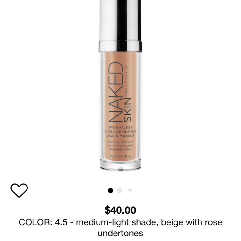 URBAN DECAY Naked Skin Weightless Foundation